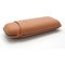 Martin Wess Premium Lederetui - Vachetta Natur 2er Robusto Vachetta (590) liegend