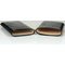 Martin Wess Premium Lederetui - Kroko black 5er Panatella Kroko (503-13) offen