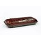 Martin Wess Premium Lederetui - Kroko brown 2er Robusto (590) Detailbild