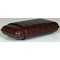 Martin Wess Premium Lederetui - Kroko brown 3er Robusto Kroko (591) liegend