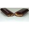 Martin Wess Premium Lederetui - Kroko brown 2er Corona Kroko (592) offen