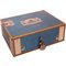 Elie Bleu Collection Alba Humidor für 200 Cigarren Sykomore Maserung (Blau)