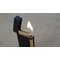 Double Corona Vergoldetes Messing/ schwarz matt Flamme