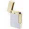 S.T. Dupont Ligne 2 Palladium Gelbgold Duo Squares 2021 (C16605) offen