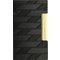 Cling 1872 schwarz Monogramm front