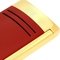 burgundy/gold Detail