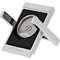 S.T. Dupont MAXIJET Cigarcutter 2 in 1 Zigarrenbank chrom schwarz (003415) aufgestellt