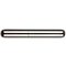 Zigarren Tube Cigarrentube chrom poliert 1er - ideal für Corona, 15x2cm (623607