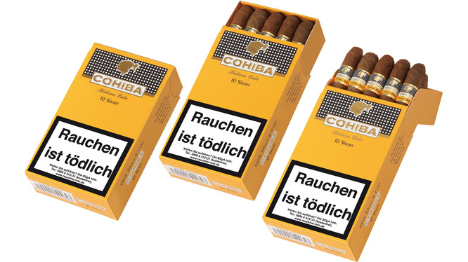 10 Cohiba Short Zigarillos