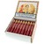 offene Kiste kubanischer Zigarren Bolivar Tubos No. 3