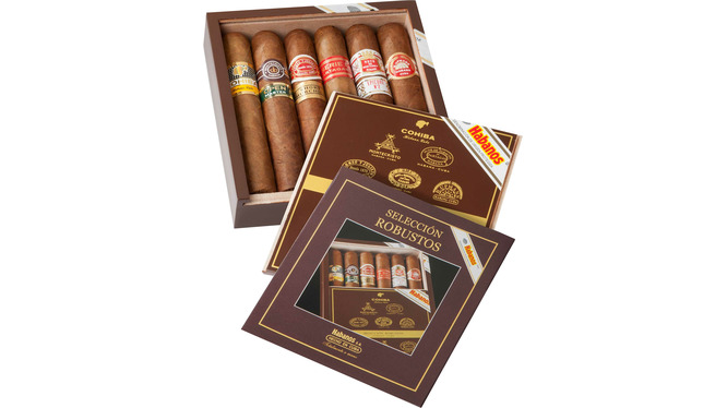 Habanos kubanische Zigarren-Sampler Selección Robustos 6 Stück / Sampler