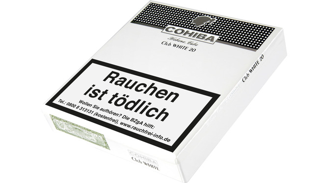 Cohiba White Club liegend