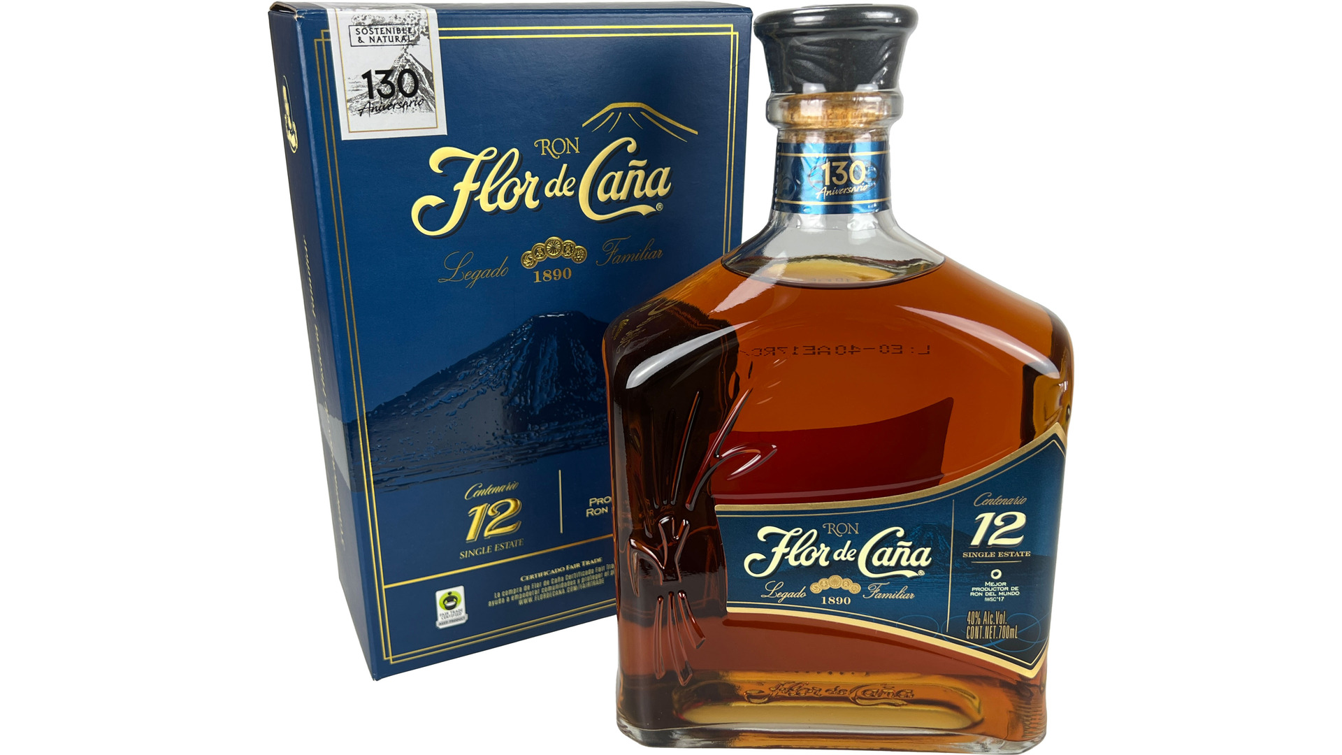 Flor de Caña Rum Centenario 12 0,7 l / 40% Vol. | La Casa del Habano  Düsseldorf By Tabac Benden