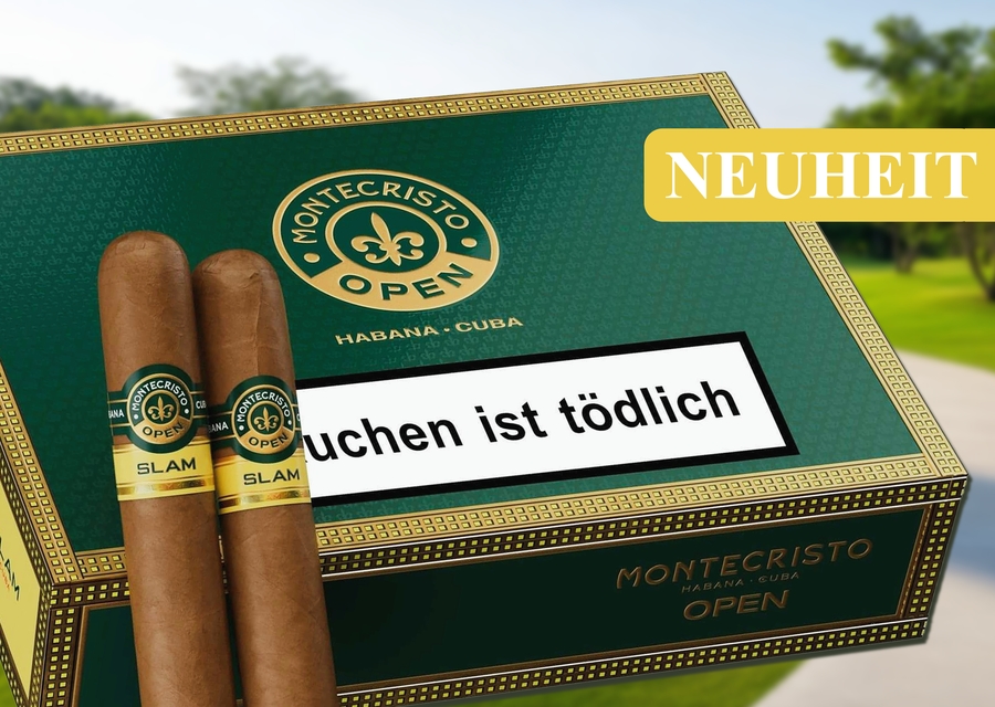 Neue Slam Zigarren der Open-Serie von Montecristo