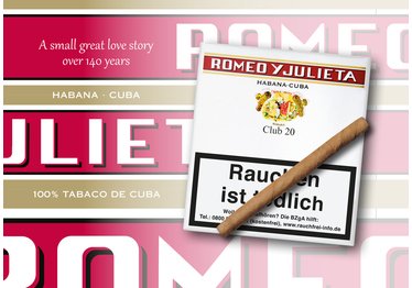 Kubanische Club Zigarillos von Romeo y Julieta